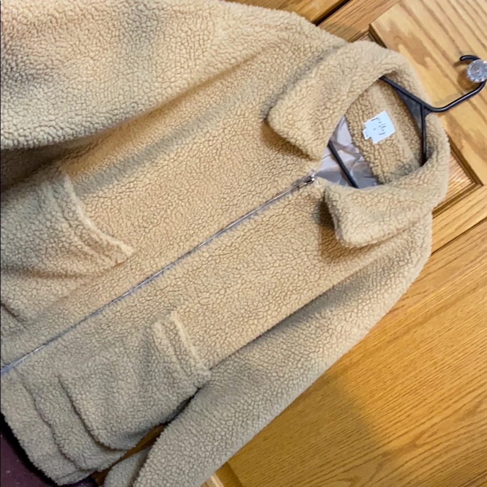 Princess Polly Faux Fur Sherpa Coat